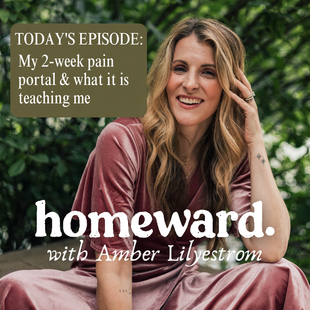 My 2-week pain portal &amp; what it is teaching me