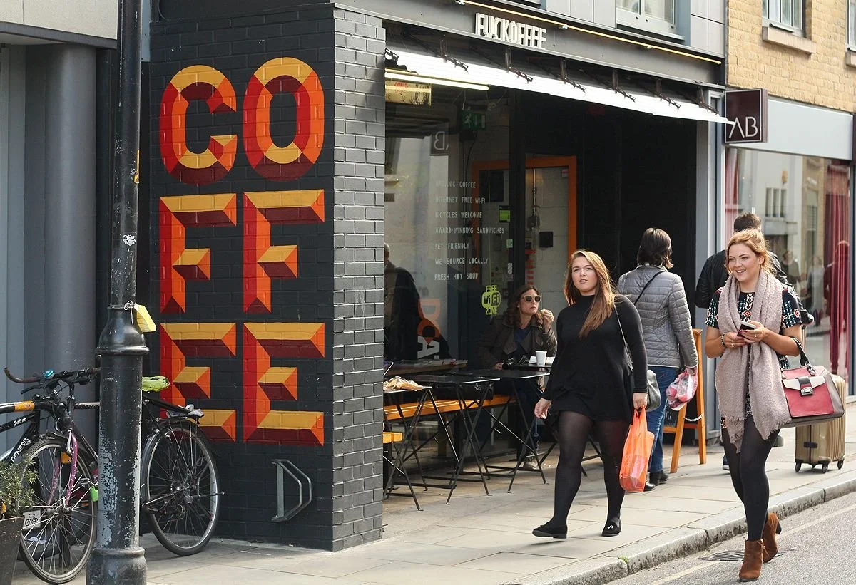 Fuckoffee on Bermondsey Street
