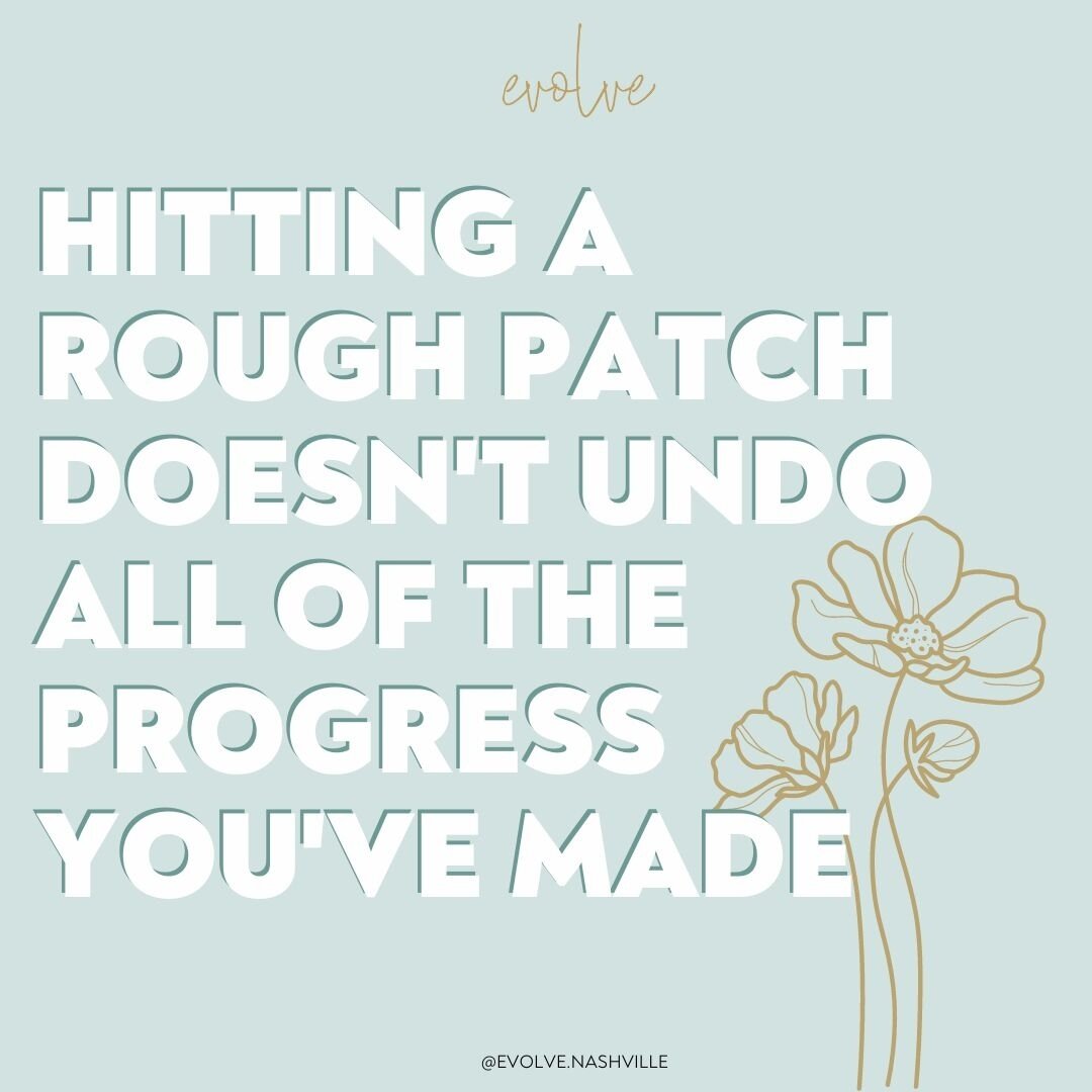 Growth is not a straight line. Just because you've hit a rough patch right now, does not mean you've lost all progress you've made up to this point. ⁠
⁠
Keep growing. 🌱⁠
⁠
#motivationmonday⁠
⁠
Ready to book your next appointment? Visit the link in o