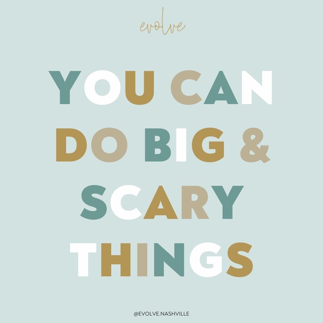 I know it feels scary right now... but you can do it, whatever it is!! ⁠
⁠
Growth does not happen inside of our comfort zones. So put yourself out there and allow yourself to make the magic we know you're capable of ✨⁠
⁠
#motivationmonday