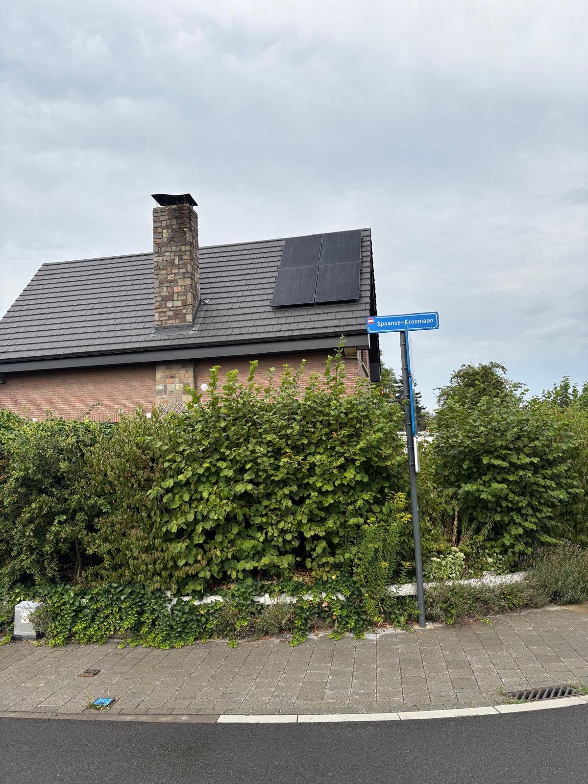 Zonnepanelen op pannendak in Leuven na installatie door Ecosun.