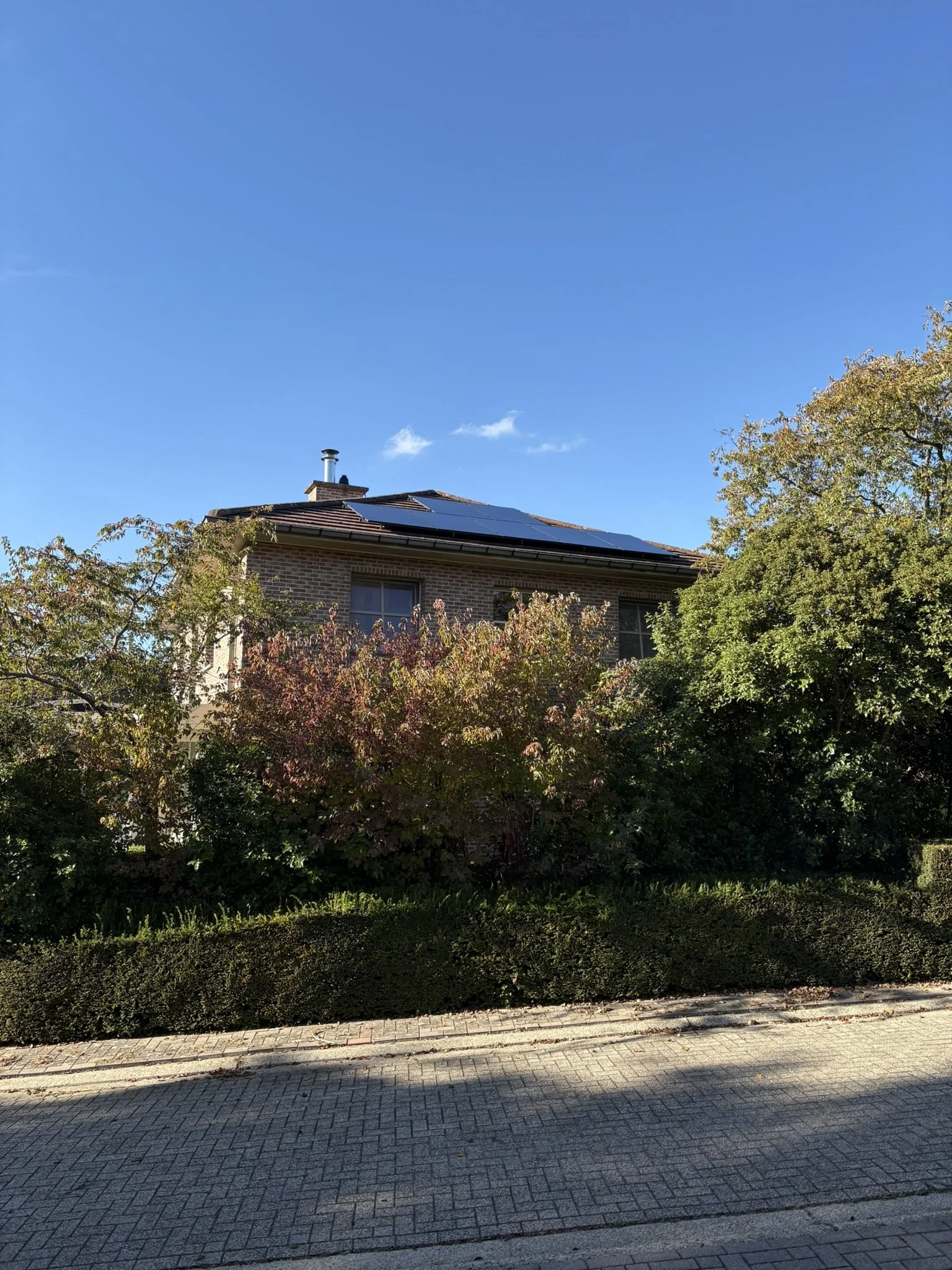Zonnepanelen op pannendak