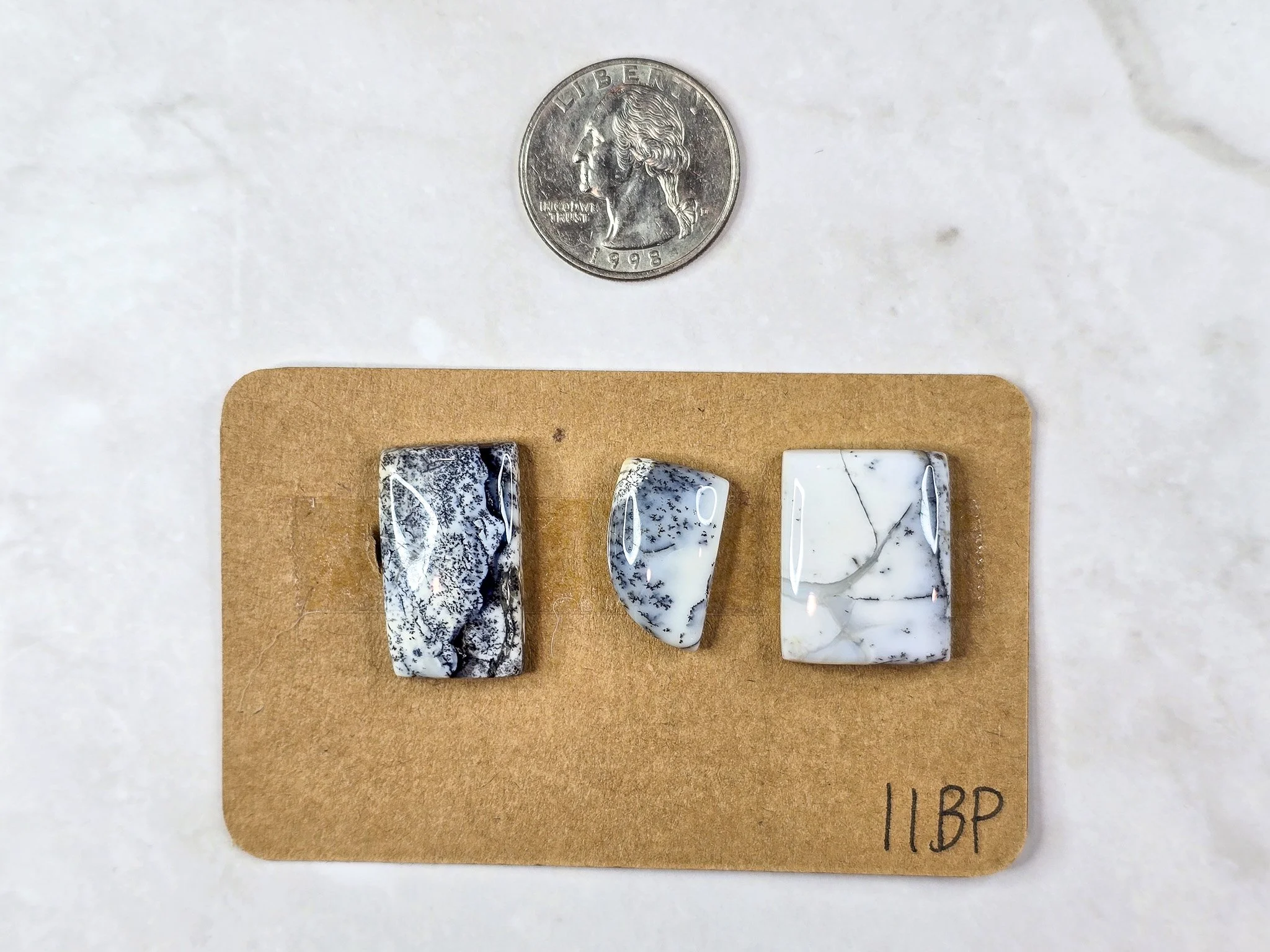 Dendritic Opal cabochon parcel