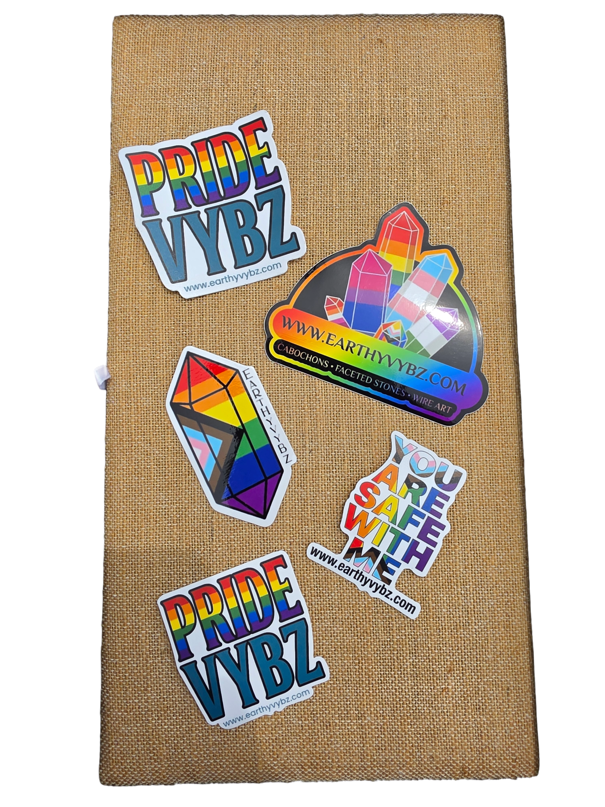 Stickers with a Mission: The Pride Collection