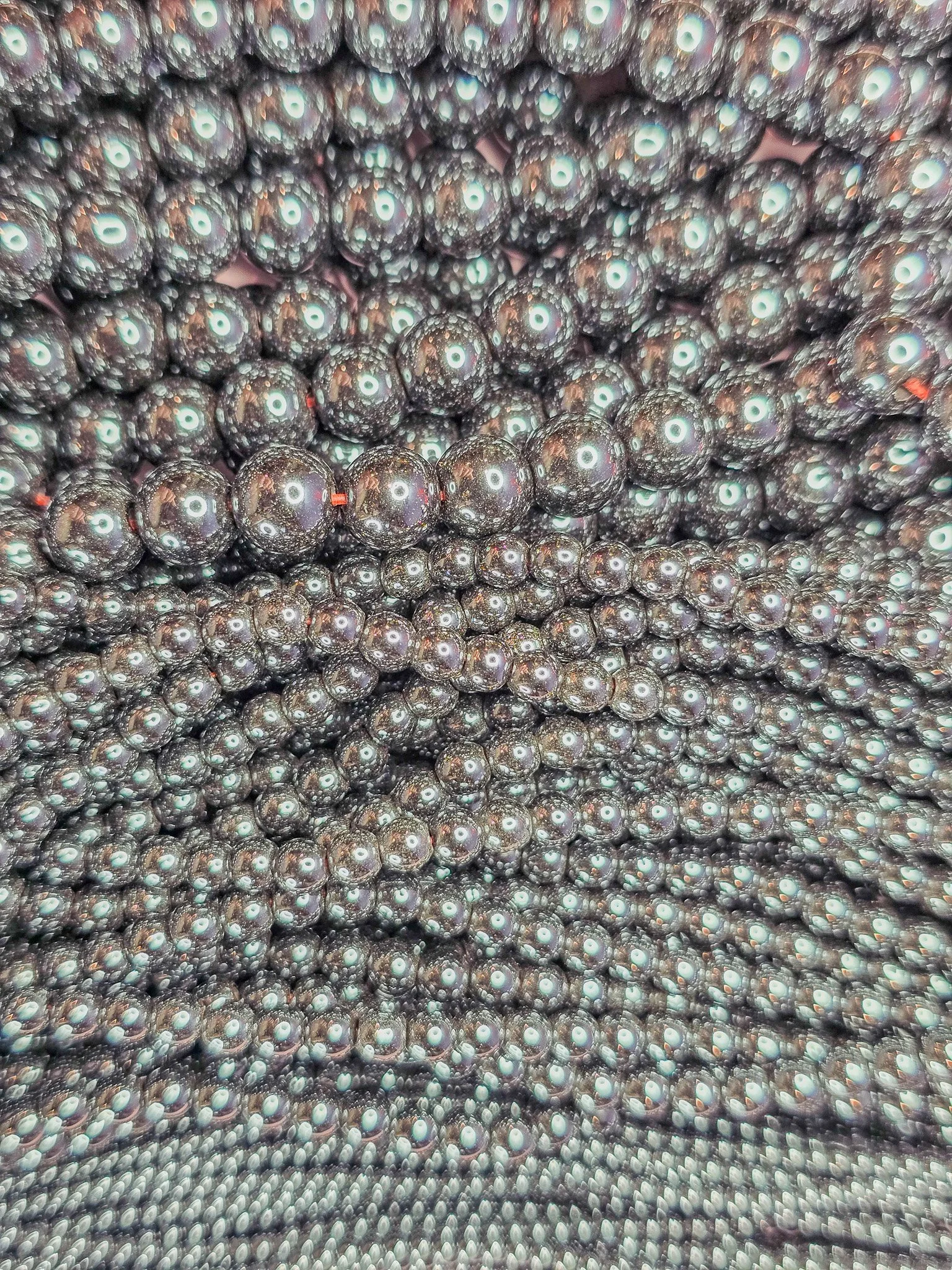 Hematite Round Beads - 2mm, 4mm, & 8mm Strands