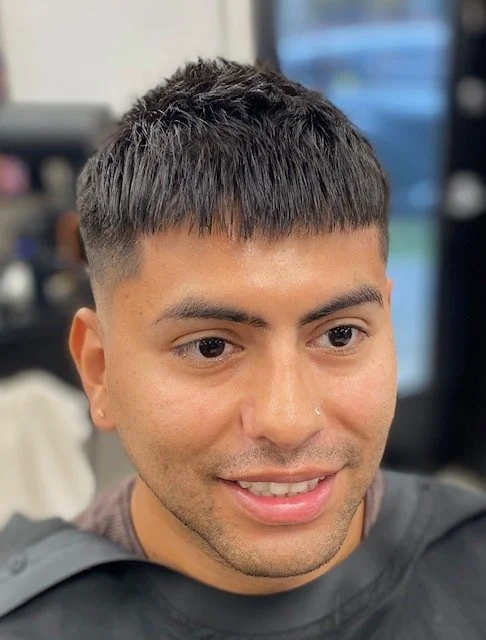 Zak is a barber in Seattle that specializes in short cuts like this crop haircut. If you are looking for someone with someone with precision barbering skills, Zak is your guy.