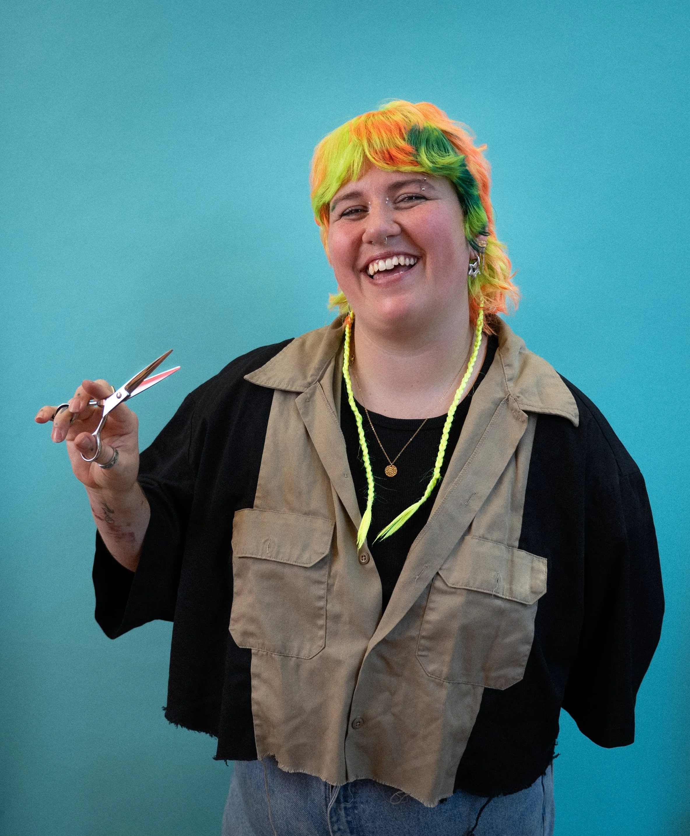 If you're looking for queer haircuts in Capitol Hill, Seattle, then Kasie is your person!