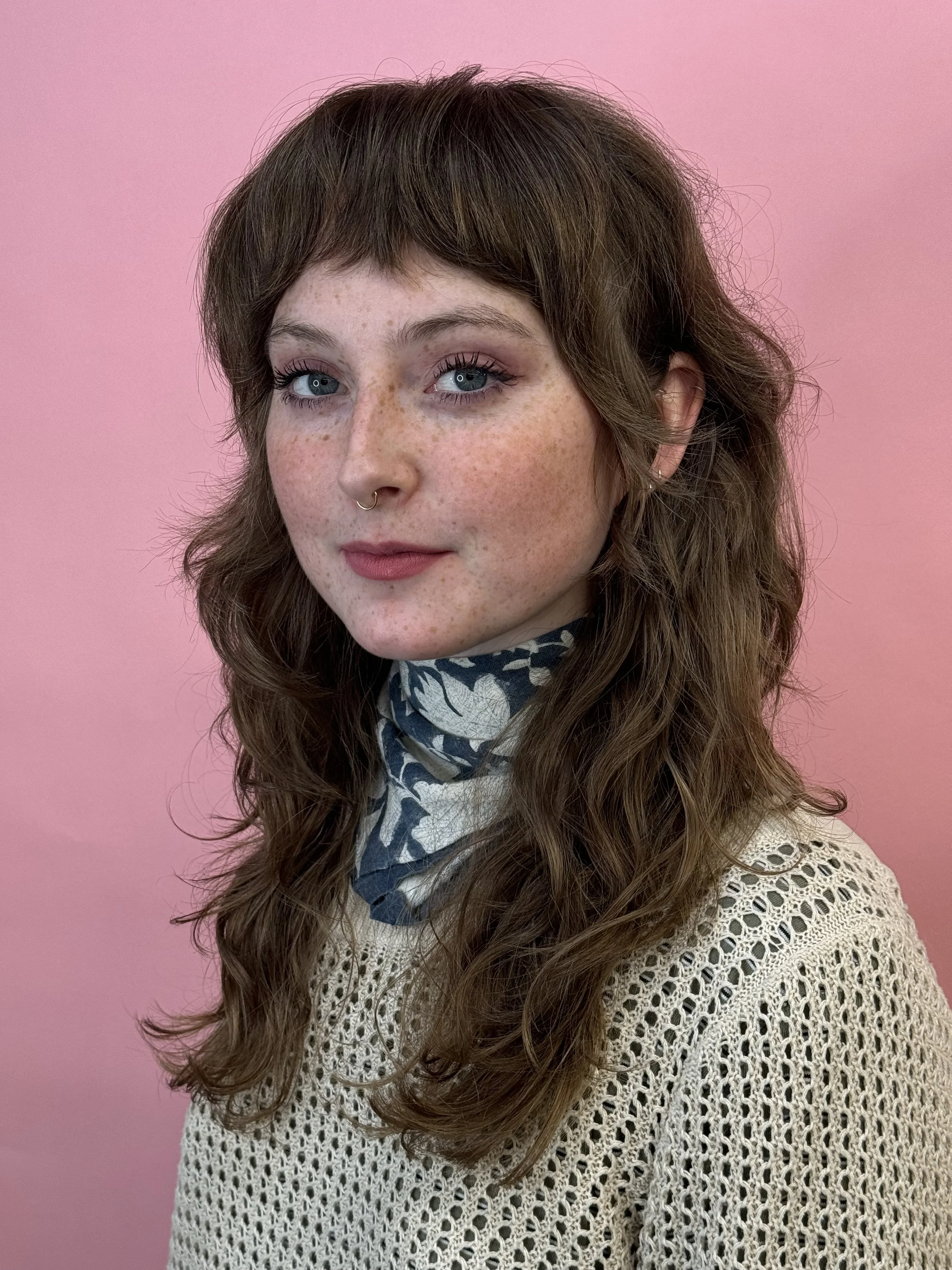 Syd cut this shaggy mullet and just from the end result you can tell that they are one of the best hairstylists in Seattle. The face framing pieces, the preservation of length and fullness. It is beyond incredible!