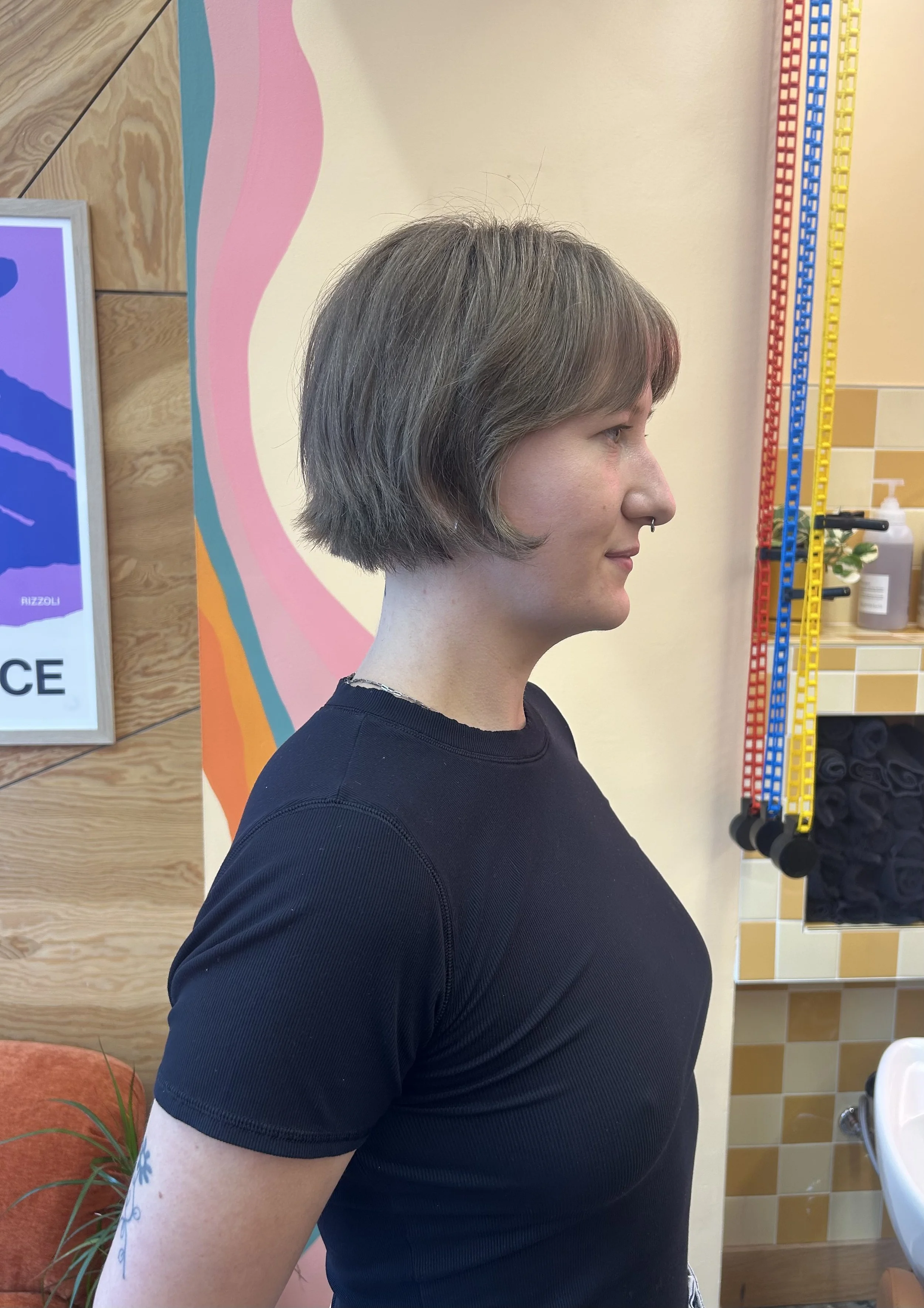Cory is an expert at creating precision bobs with beautiful face framing. If you're looking for a hairstyle that is elegant and timeless, then Cory is the hairstylist for you!