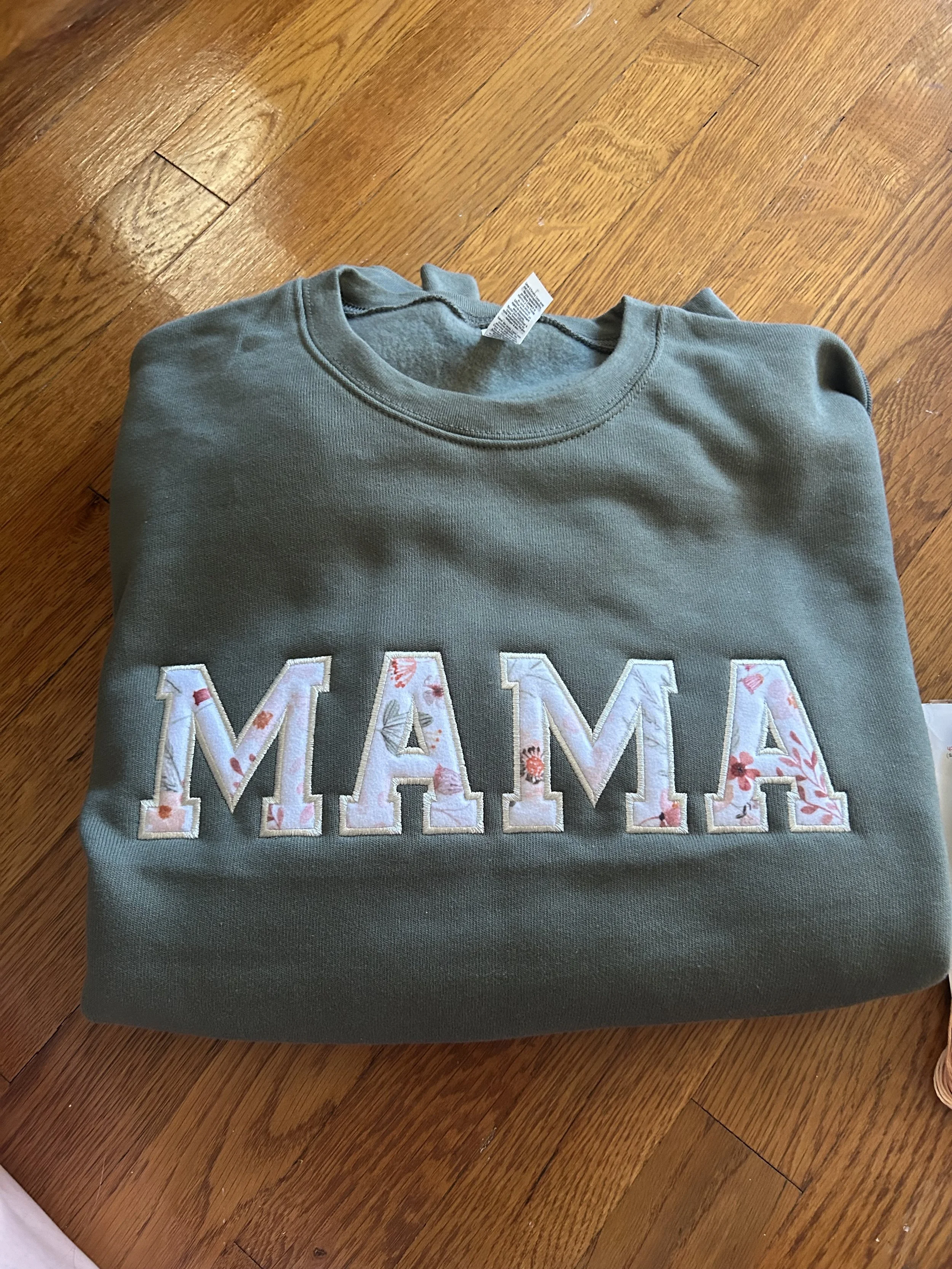 Custom Bella & Canvas Onesie Keepsake Sweatshirt