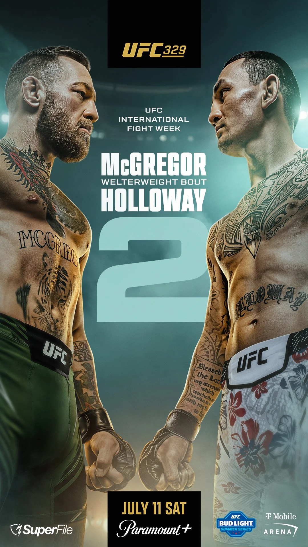 UFC 329: McGregor vs. Holloway 2