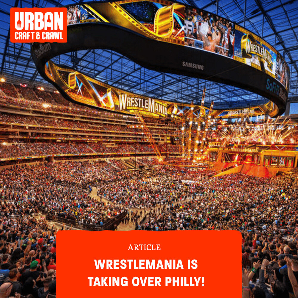 WrestleMania fever has officially hit Philly! Get pumped for the biggest wrestling event of the year with our latest article - find it via the #linkinbio. 🥊🌆 

📸: @wwe 

#PhillyWrestleMania #WrestleManiaWeekend