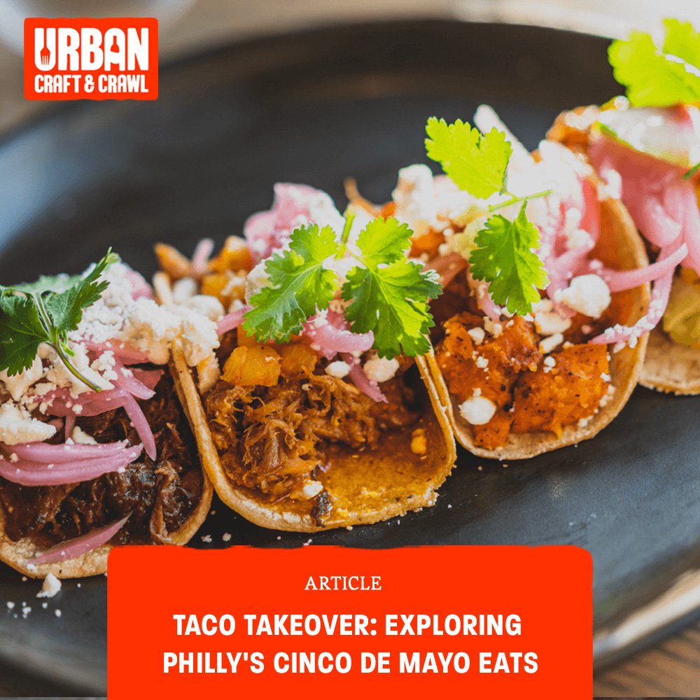 Tacos: the only food that can make a Tuesday feel like a Friday. Our latest article serves up the who, what, and where of Philly's best taco spots, just in time for Cinco de Mayo! 🌮🎉 

#TacoCravings #PhillyFoodie #CincodeMayo #tacotuesday
