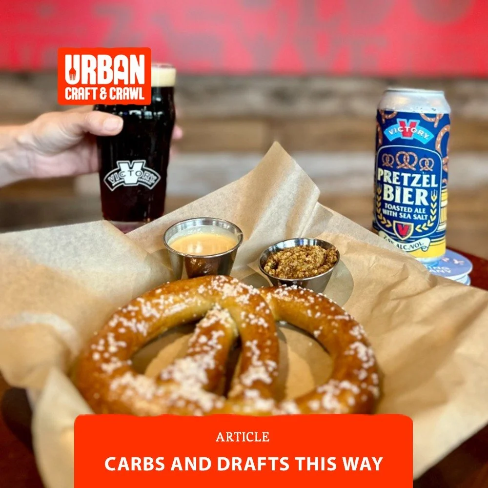 Soft pretzel in one hand local brew in the other. Hit the link in bio for our favorite pairings.

📸:@victorybeer 

#PhillyPretzels #softpretzels #PretzelsAndBeer #PhillyBars #philadelphia