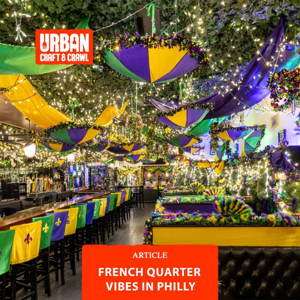 Mardi Gras is around the corner and Craftsman Row really went for it 💜💚💛

📸: @craftsmanrowphl 

#MardiGras #MardiGrasPhilly #CenterCityPhilly #mardigrasseason