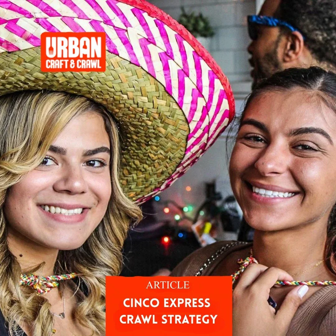 With so many participating bars, Cinco Express can feel like a lot. Our latest article shows you how to move from bar to bar without peaking too early.

#CincoExpress #CincoExpressPhilly #CincoDeMayo #BarCrawl