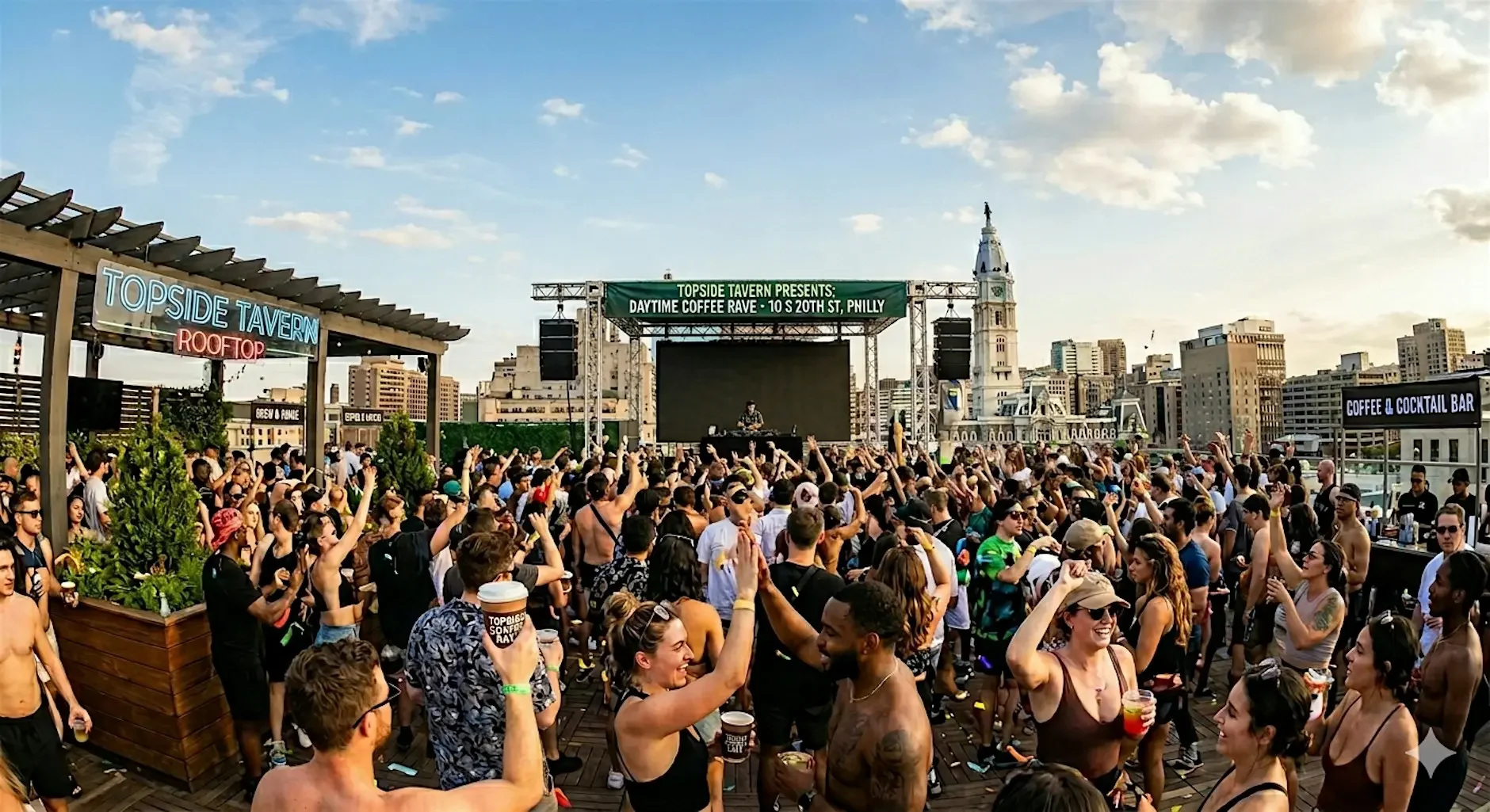 Coffee Rave Is Bringing Daytime Party Energy to Center City