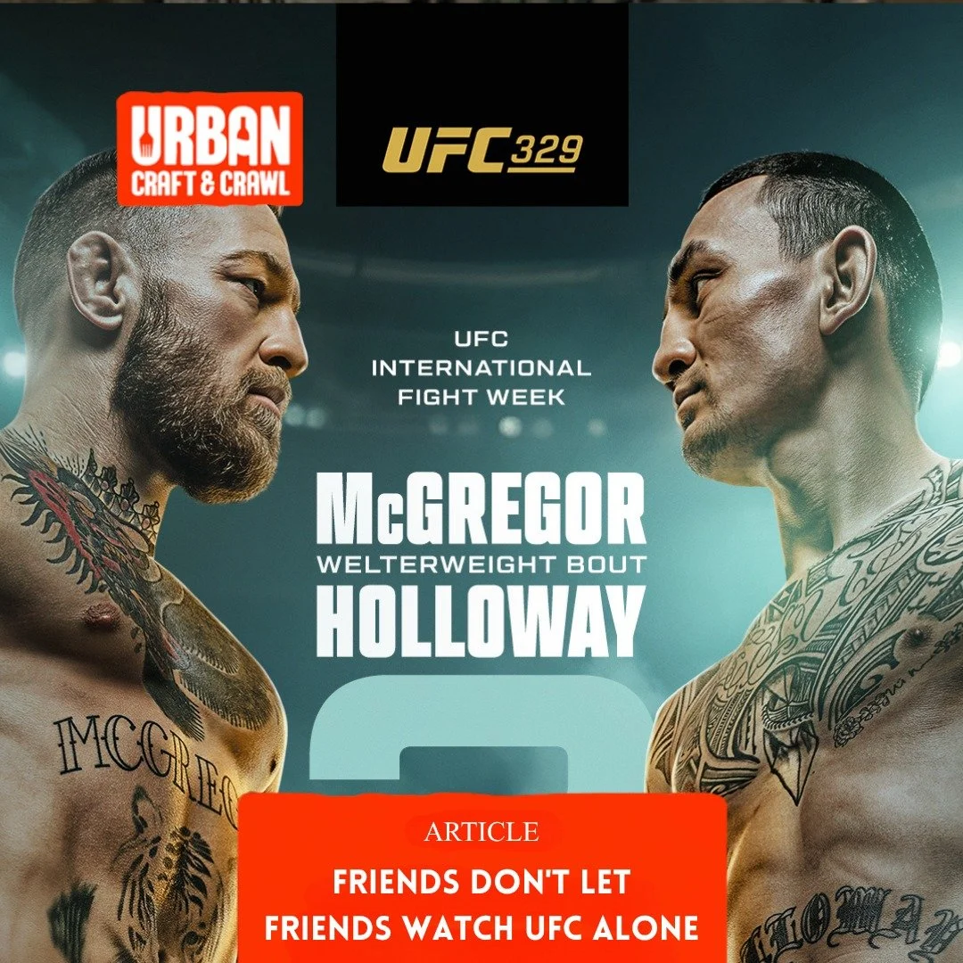 As the iconic Elton John once said &mdash; Saturday night IS alright for fighting. Go find our favorite UFC watch parties in Philly on our blog.

📸: @chickiesandpetes 

#UFC329 #McGregorVsHolloway #FightNight #WatchParty