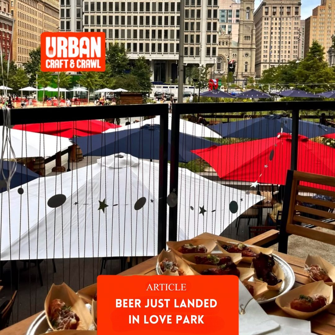 The flying saucer finally landed on something good: beer. 🛸🍺 New beer garden just opened in LOVE Park, check it out on our blog!

📸 : @broadstreetbrewingco 

#LovePark #BeerGarden #PhillyCraftBeer