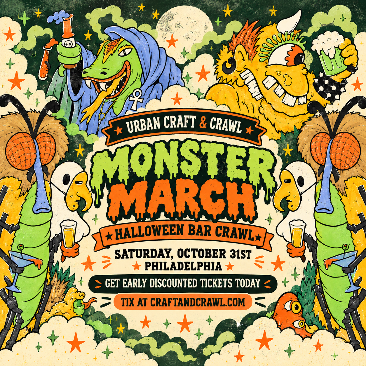 Halloween Bar Crawl Philadelphia 2026