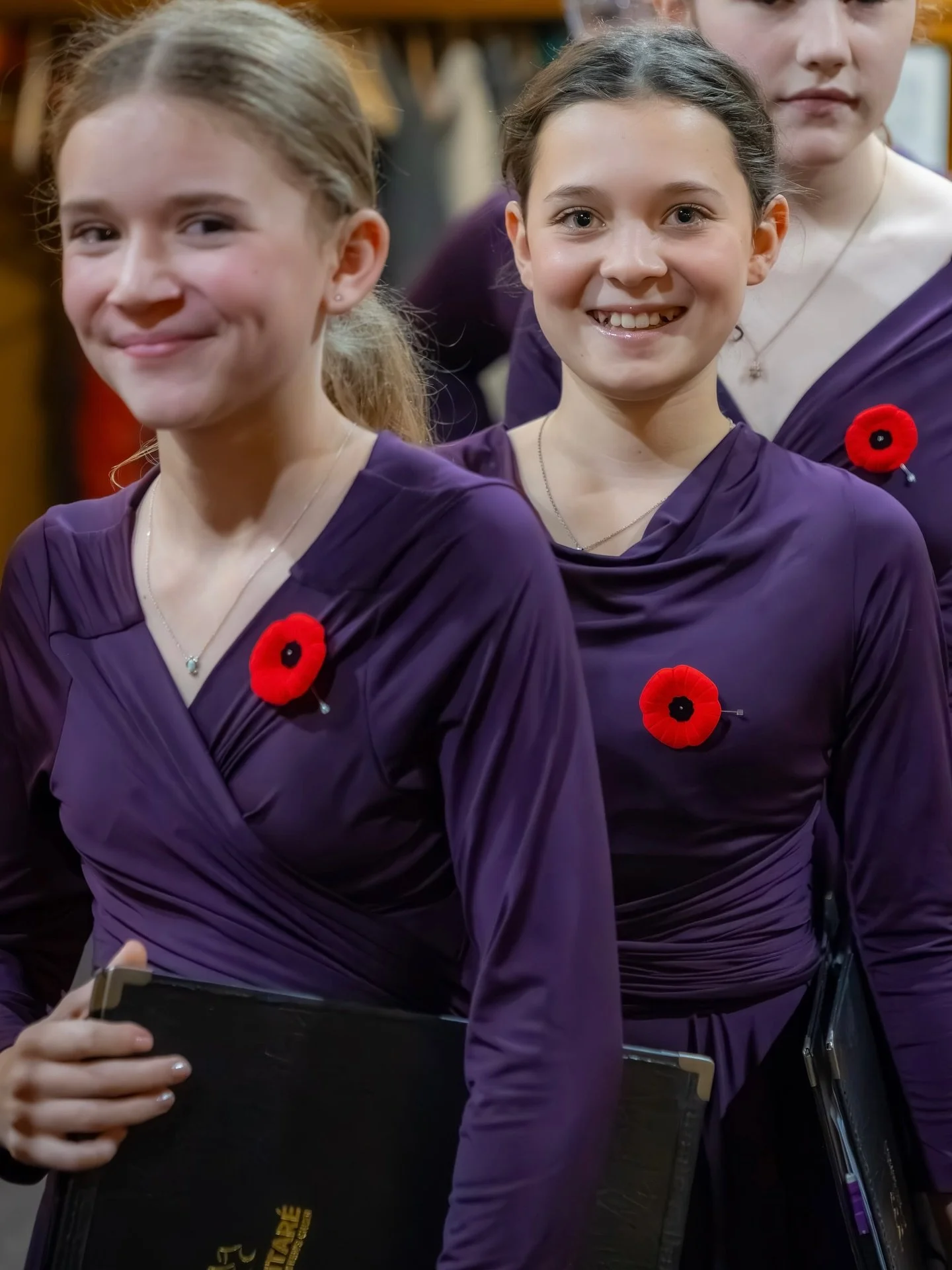 Backstage Moments from 
FOR THE FALLEN: 80 YEARS LATER at the Cathedral Church of the Redeemer 🇨🇦😃

Photos by @bszakony