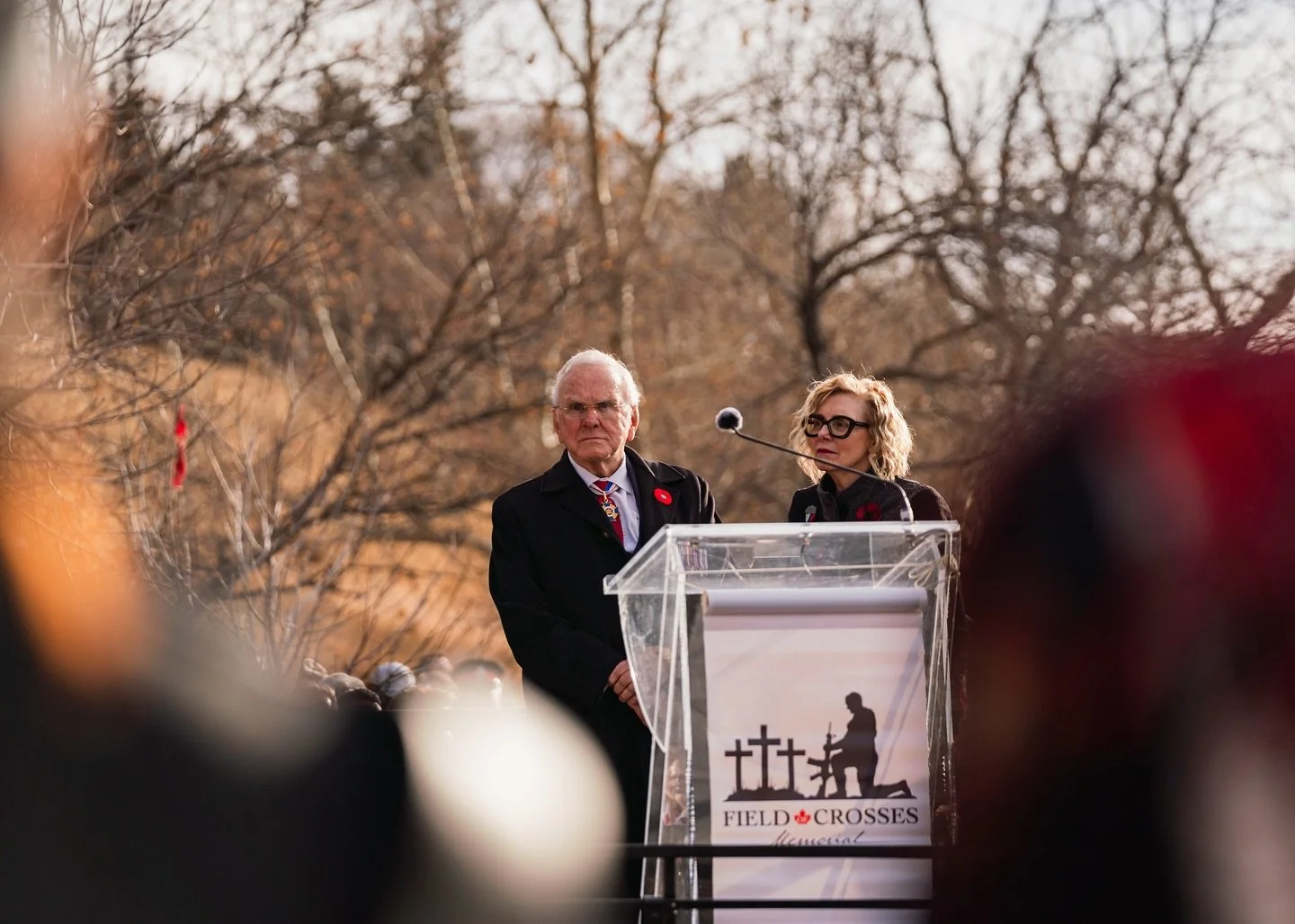 Another moving and meaningful 11 Days of Remembrance! Congratulations to all of the organizers, representatives, supporters, and volunteers who made the @field_of_crosses November 11th Remembrance Day Ceremony and Broadcast a big success! 

In additi