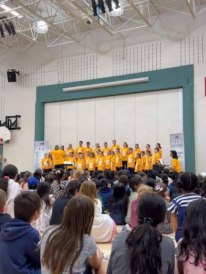 We want to say a HUGE thank you to Prairie Waters Elementary School and Rainbow Creek Elementary School for being our Thursday morning hosts, and being such attentive and inviting audience members for our choristers.

Our touring ensemble performed t