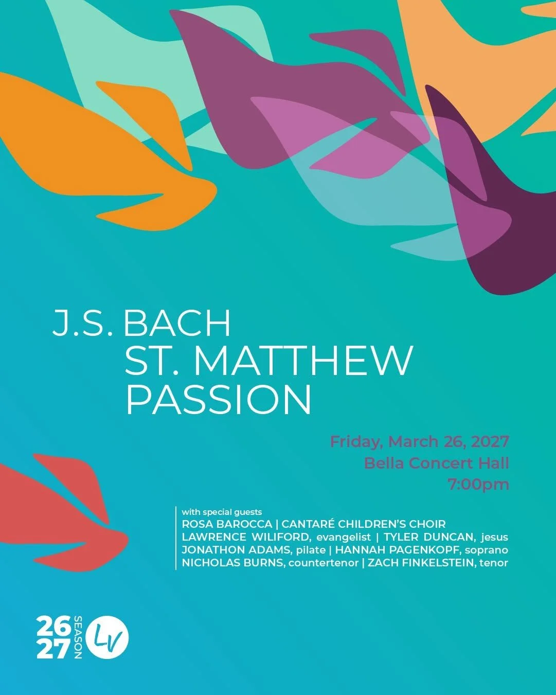 Luminous Voices: St Matthew Passion