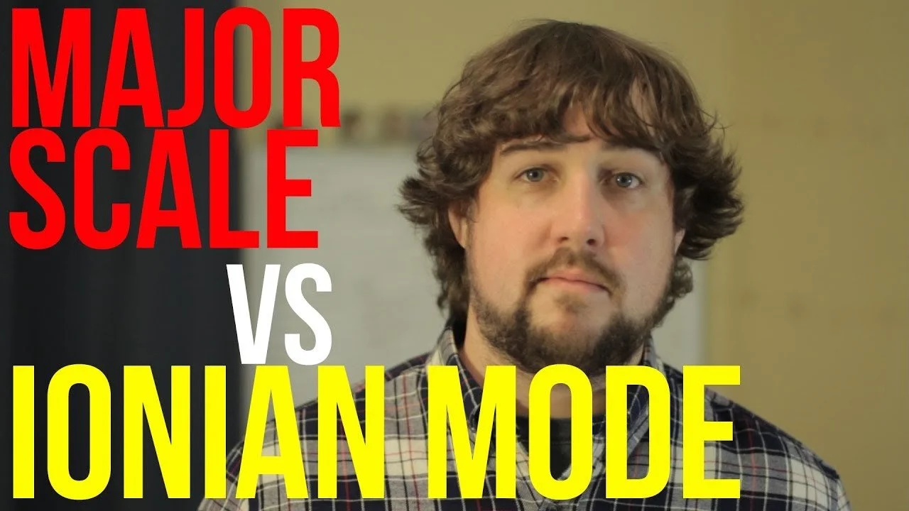 1. Major Scale vs Ionian Mode