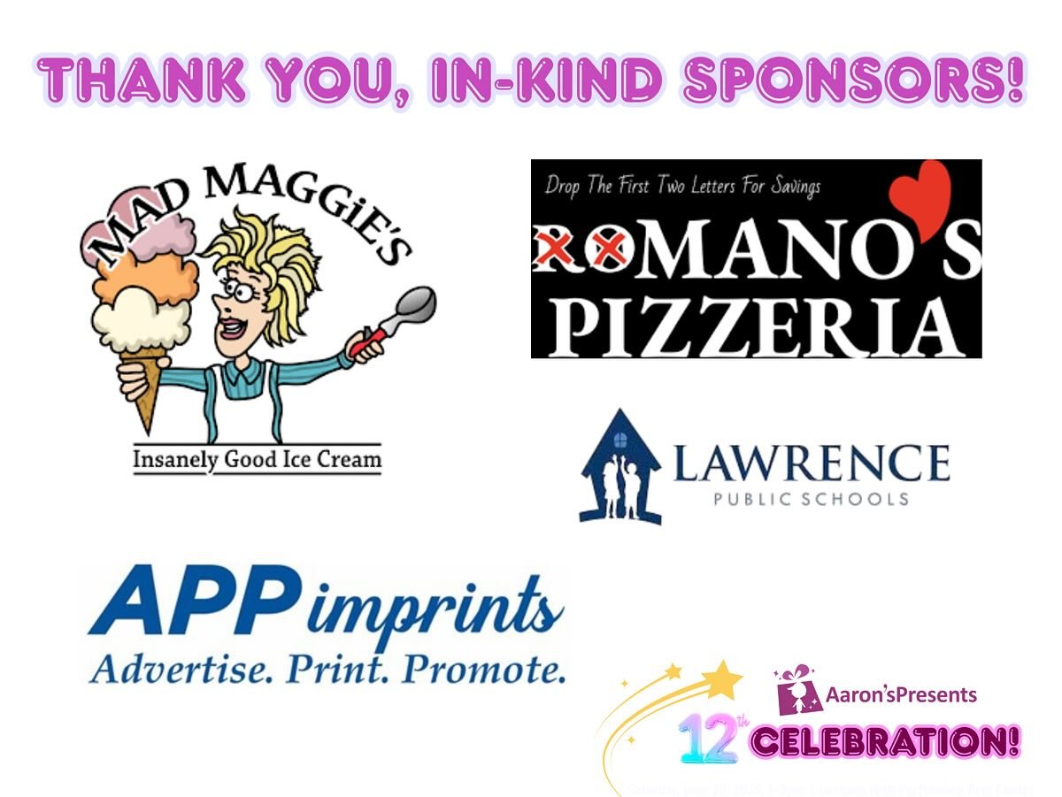 16 more hours to Celebration!! Thank you to our local businesses who are generously providing help for our famous @madmaggiesicecream sundae bar, Mano&rsquo;s Pizza, @app_imprints t-shirt printing @lpseducation and @minutemanandover !! It&rsquo;s goi