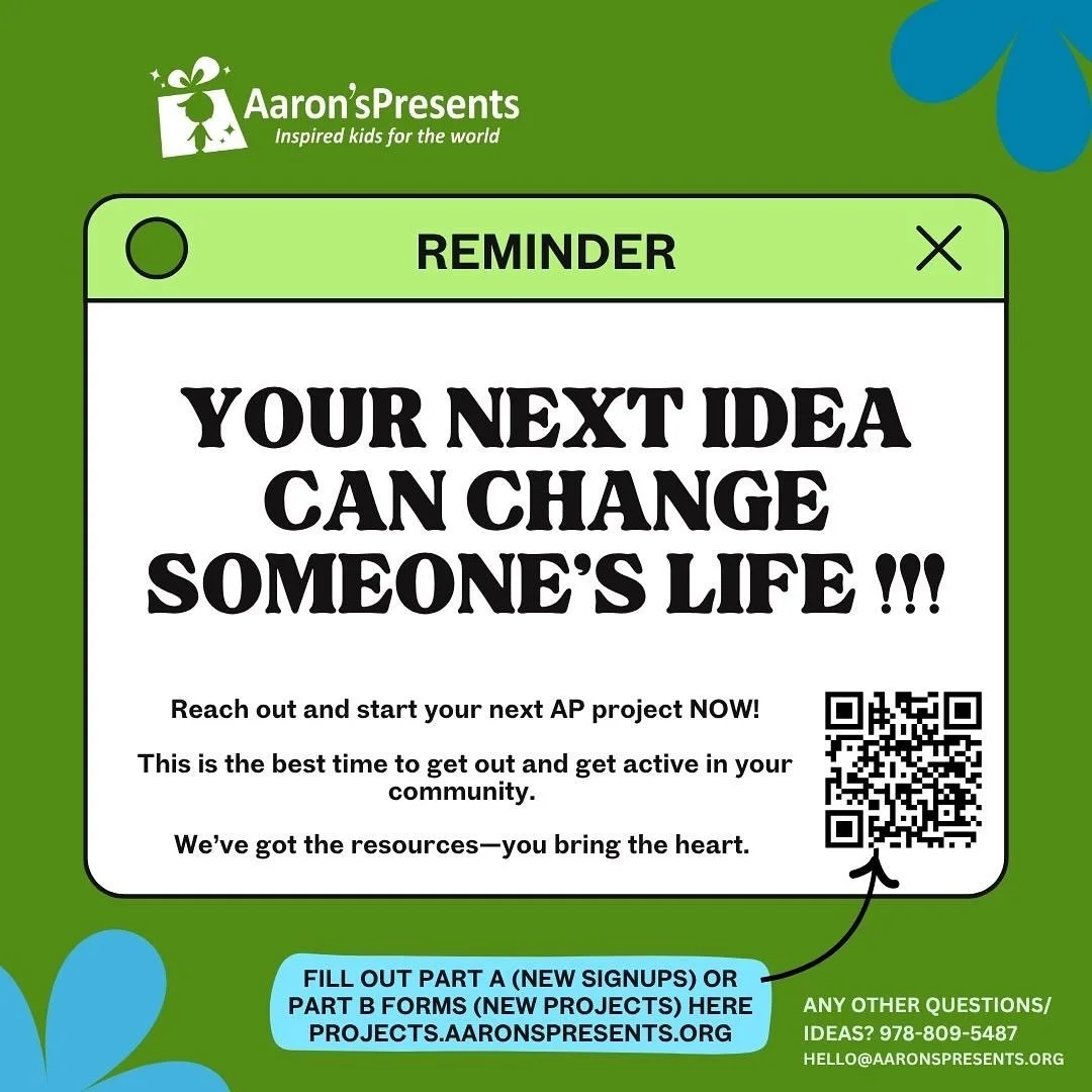 Sunday reminder! Do part B and/or text us to start planning a project! AP is all about taking initiative and those who never regret it! The calendar is starting the fill up and we love it!