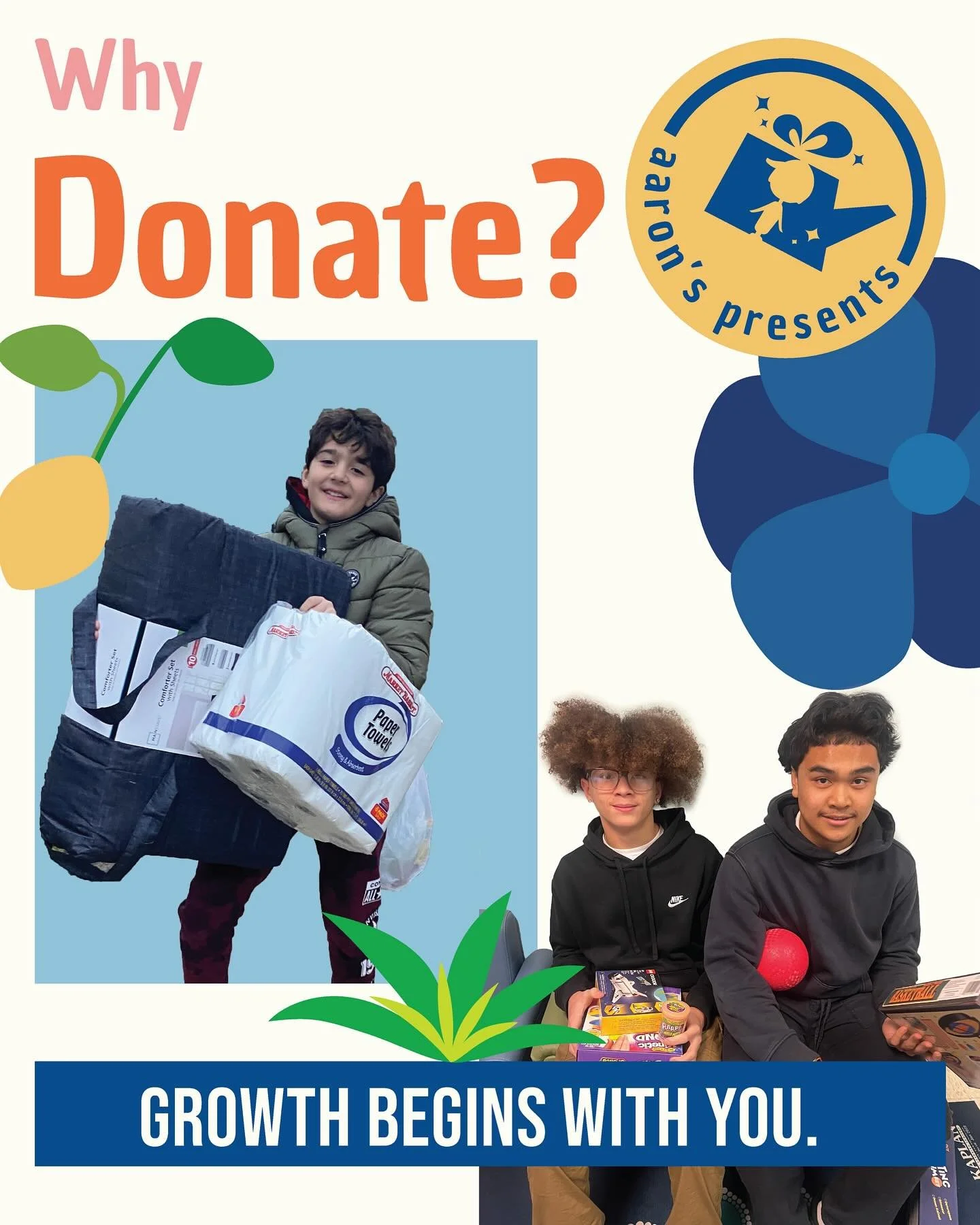 Your support grows seeds into impactful community leaders! Donations today means change tomorrow. 
Help us plant the first seeds of hope today.