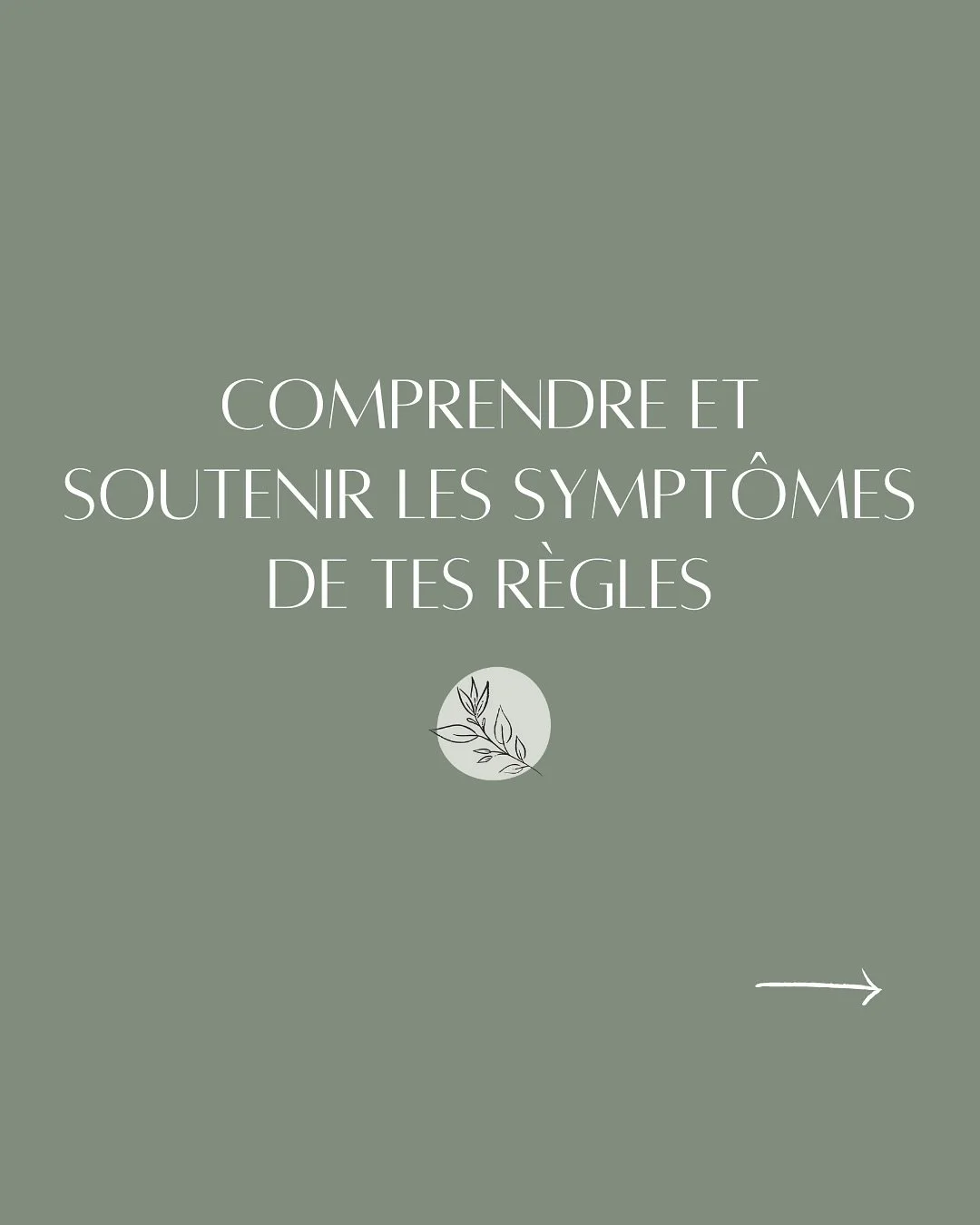 Notre cycle menstruel est le reflet de notre sant&eacute; physique et &eacute;motionnelle.

Le corps et l&rsquo;esprit ne sont pas s&eacute;par&eacute;s, et les sympt&ocirc;mes qu&rsquo;on rencontre nous aident &agrave; d&eacute;terminer si on a beso