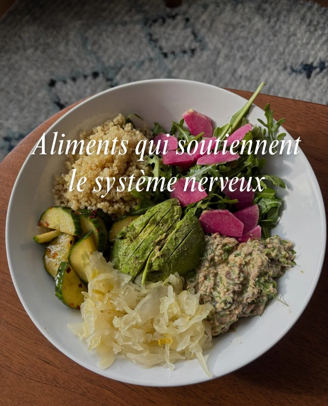 Quels aliments ajouter &agrave; son panier d&rsquo;&eacute;picerie pour soutenir son syst&egrave;me nerveux? 🛒

Souvent oubli&eacute;, mais pourtant essentiel, le syst&egrave;me nerveux influence notre fa&ccedil;on de ressentir, de r&eacute;agir et 