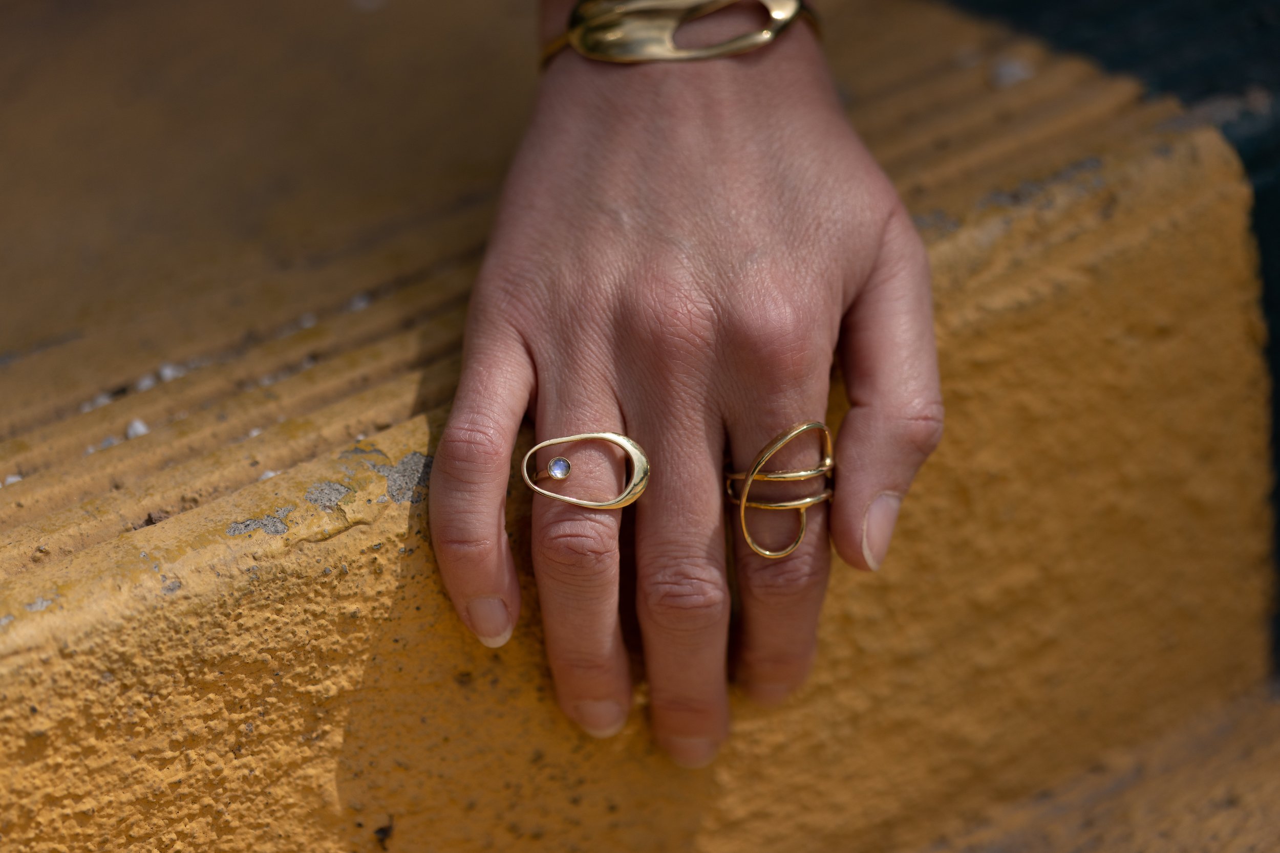  Orbit Ring  (from $170),  E Ring  (from $165) 