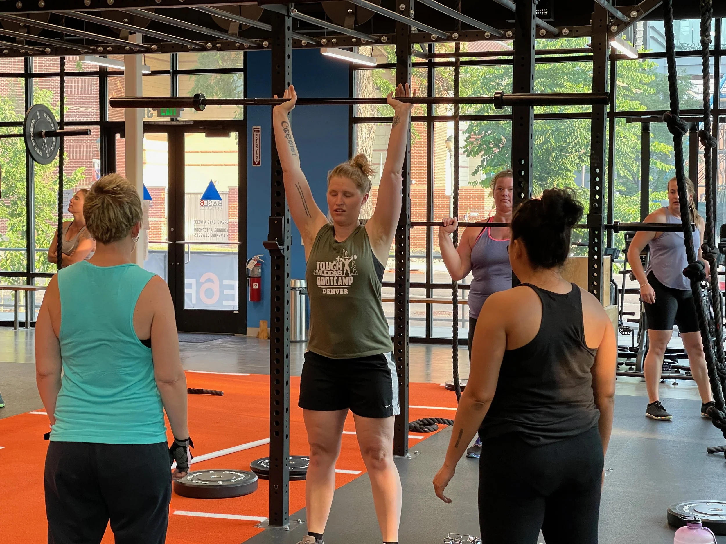 Learning barbell at Base6Fitness