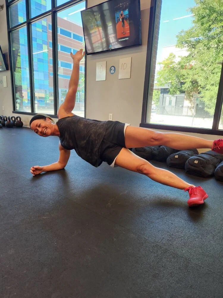 Side Plank at Base6Fitness