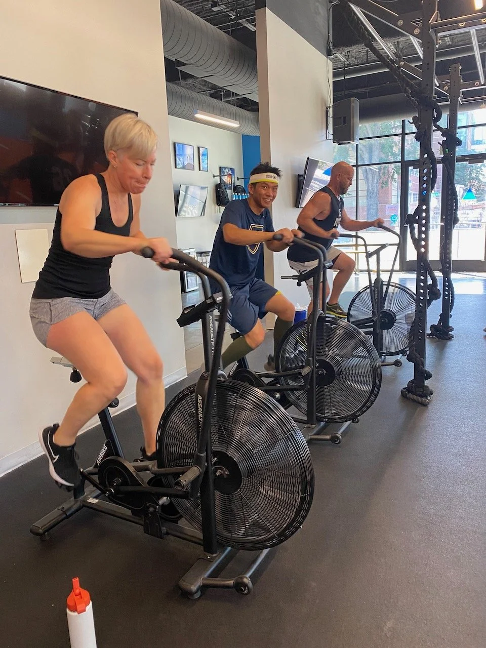 Assault bike at Base6Fitness