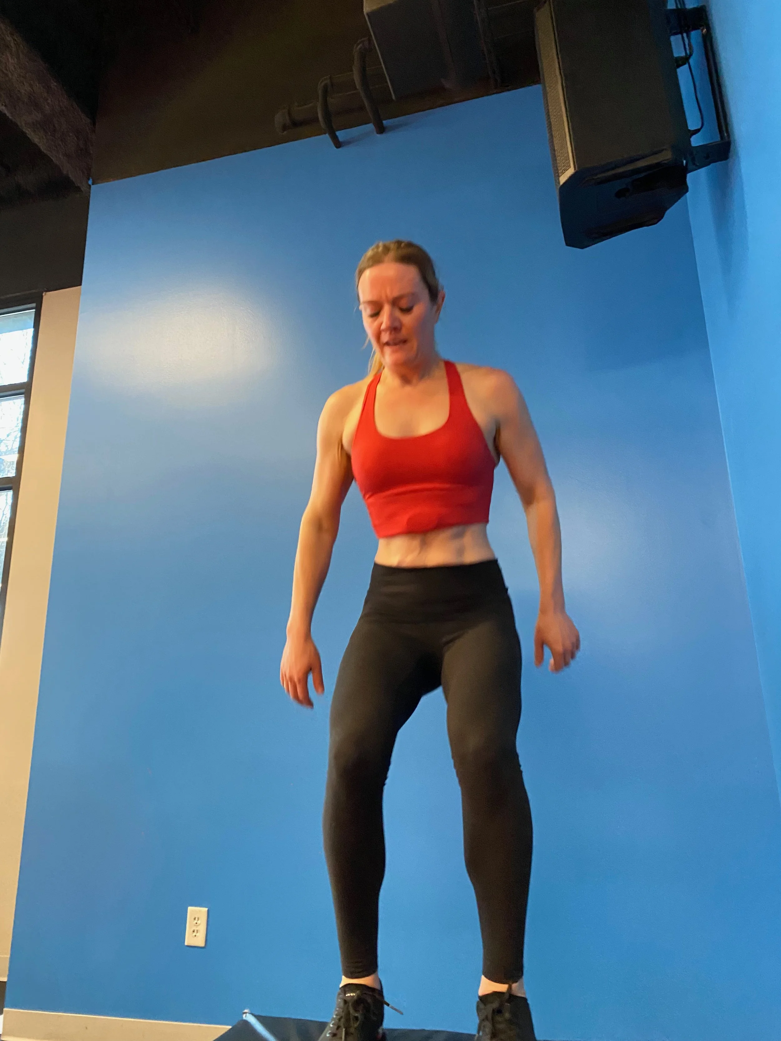 Box Jumps at Base6Fitness