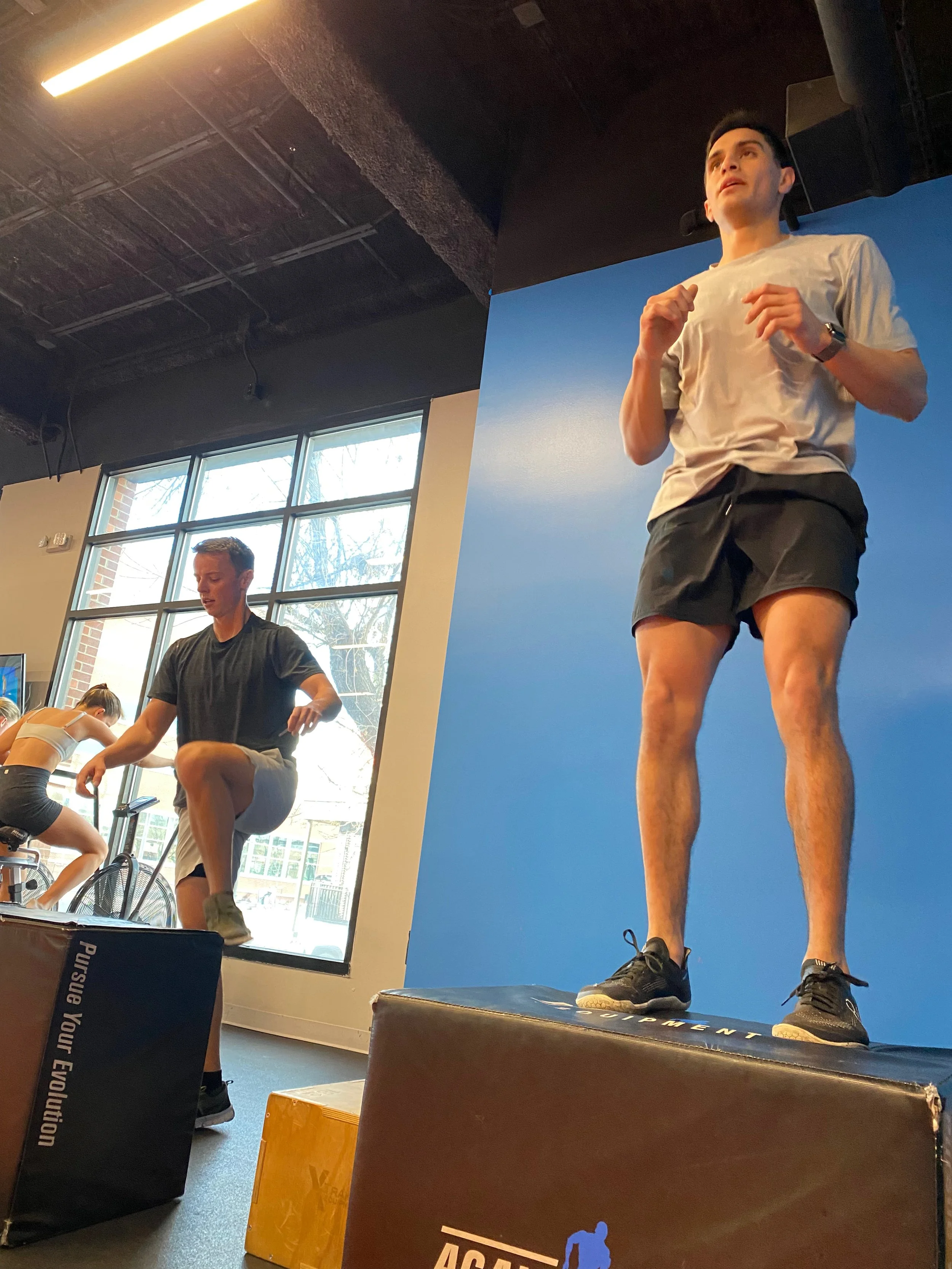 Box Jumps at Base6Fitness