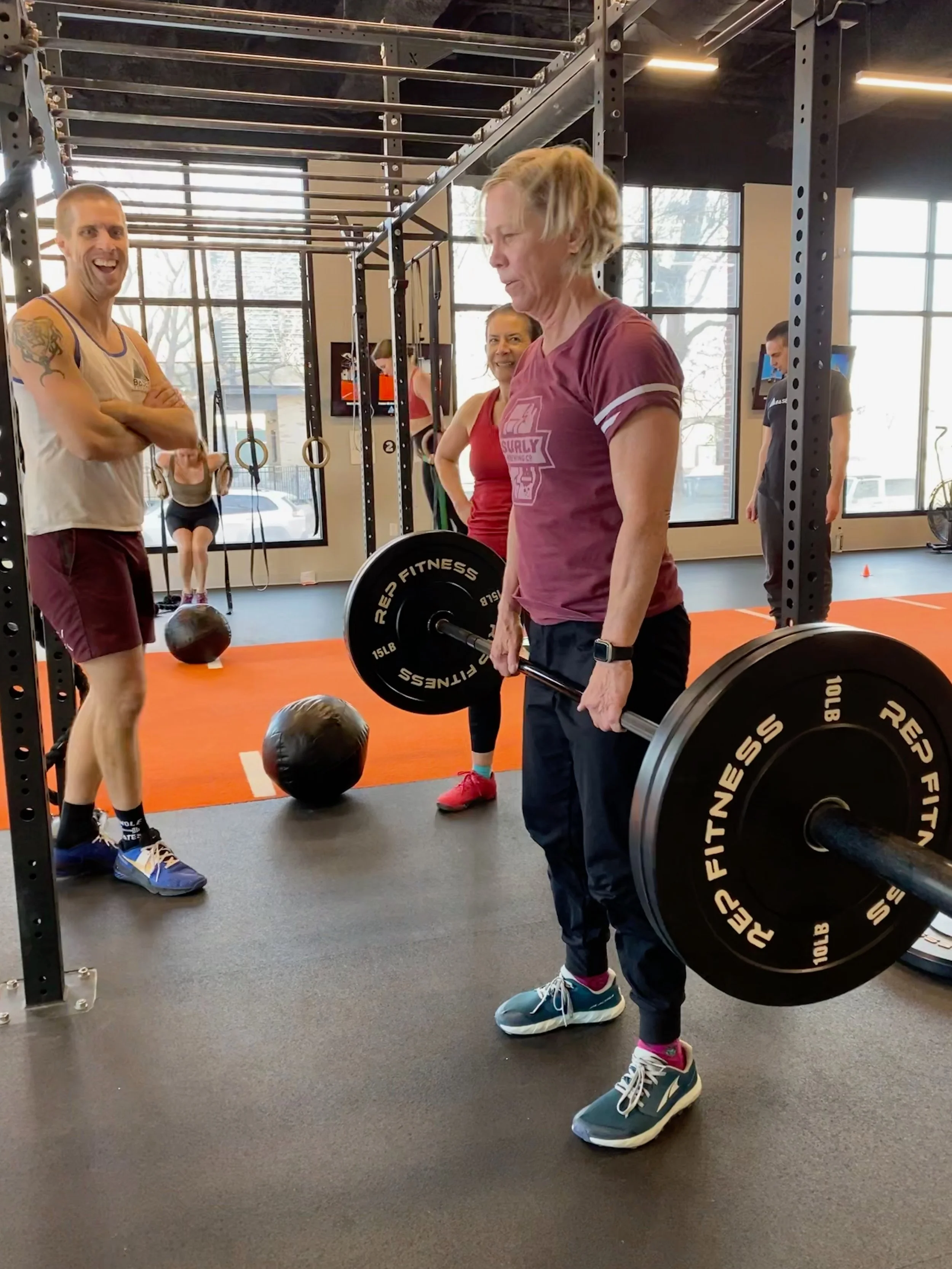 Deadlift coaching at Base6Fitness