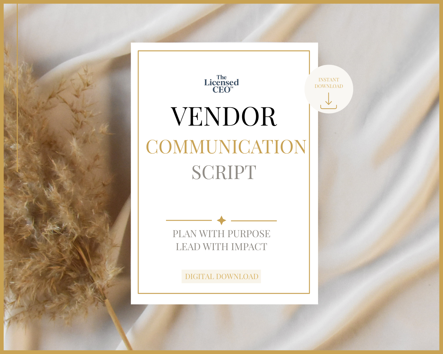 Vendor Communication Script
