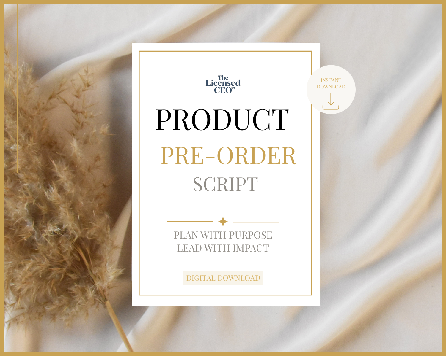 Product Pre-Order Script