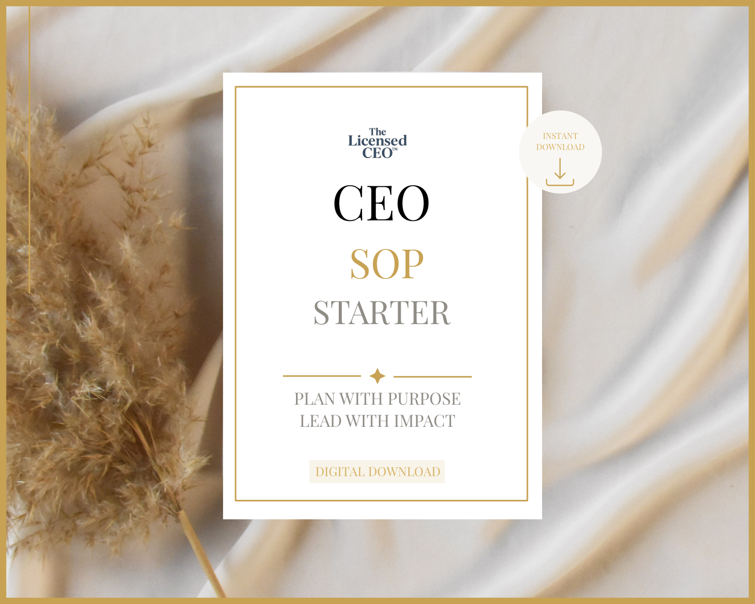 Standard Operating Procedure (SOP) Starter