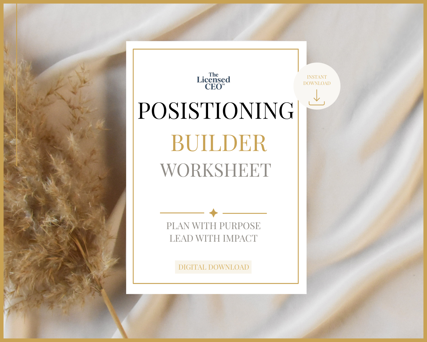 Positioning Builder Worksheet