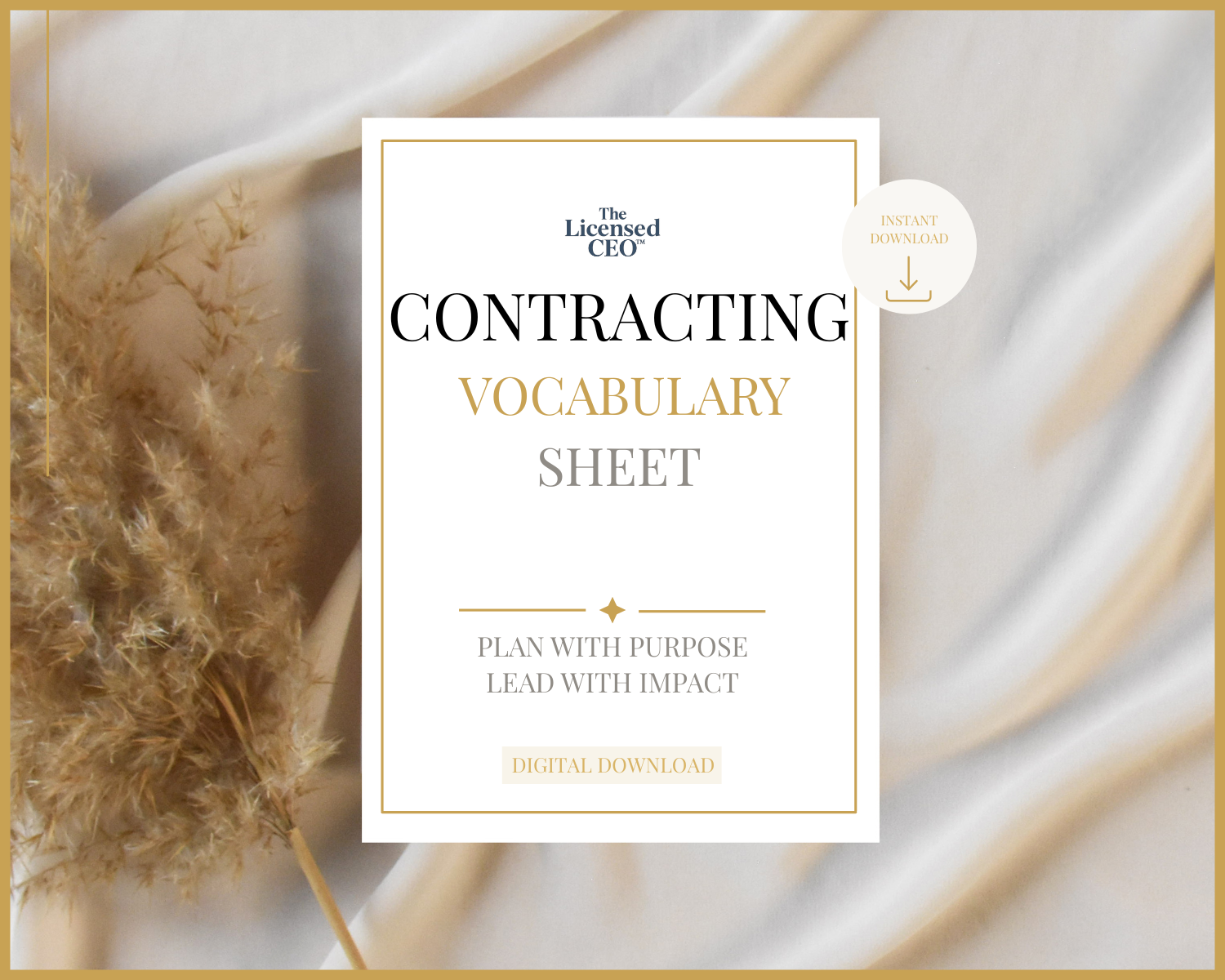 Contracting Vocabulary Sheet