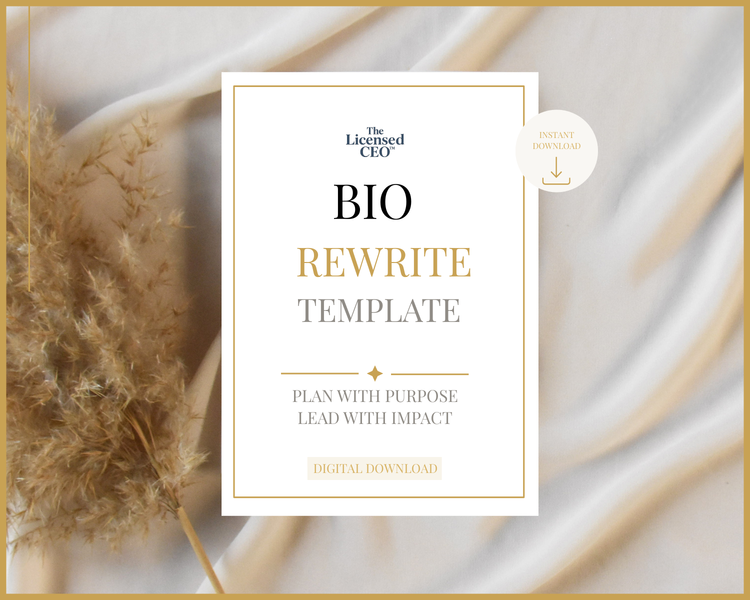 Bio Rewrite Template
