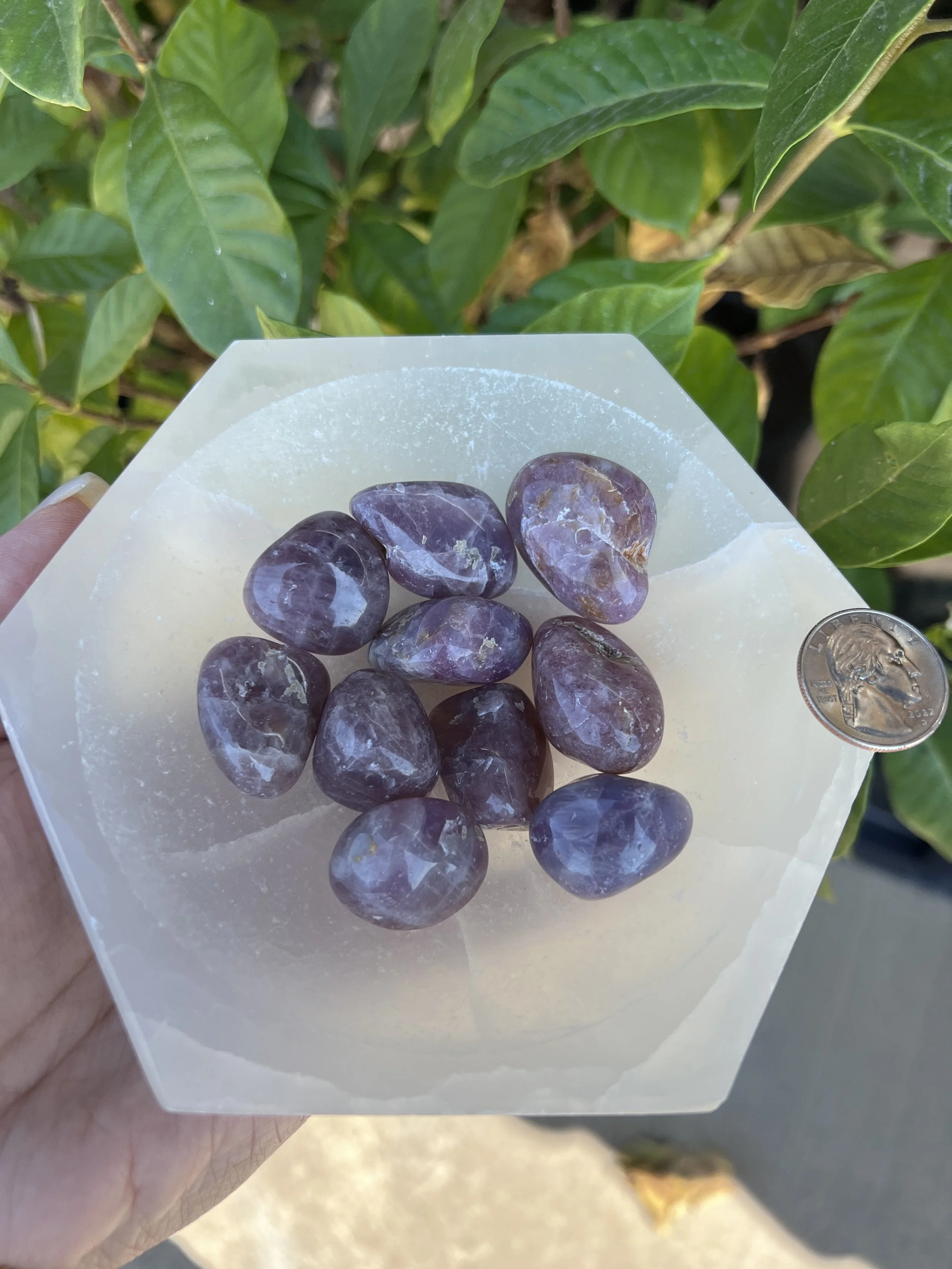 Lavender Rose Quartz Tumble