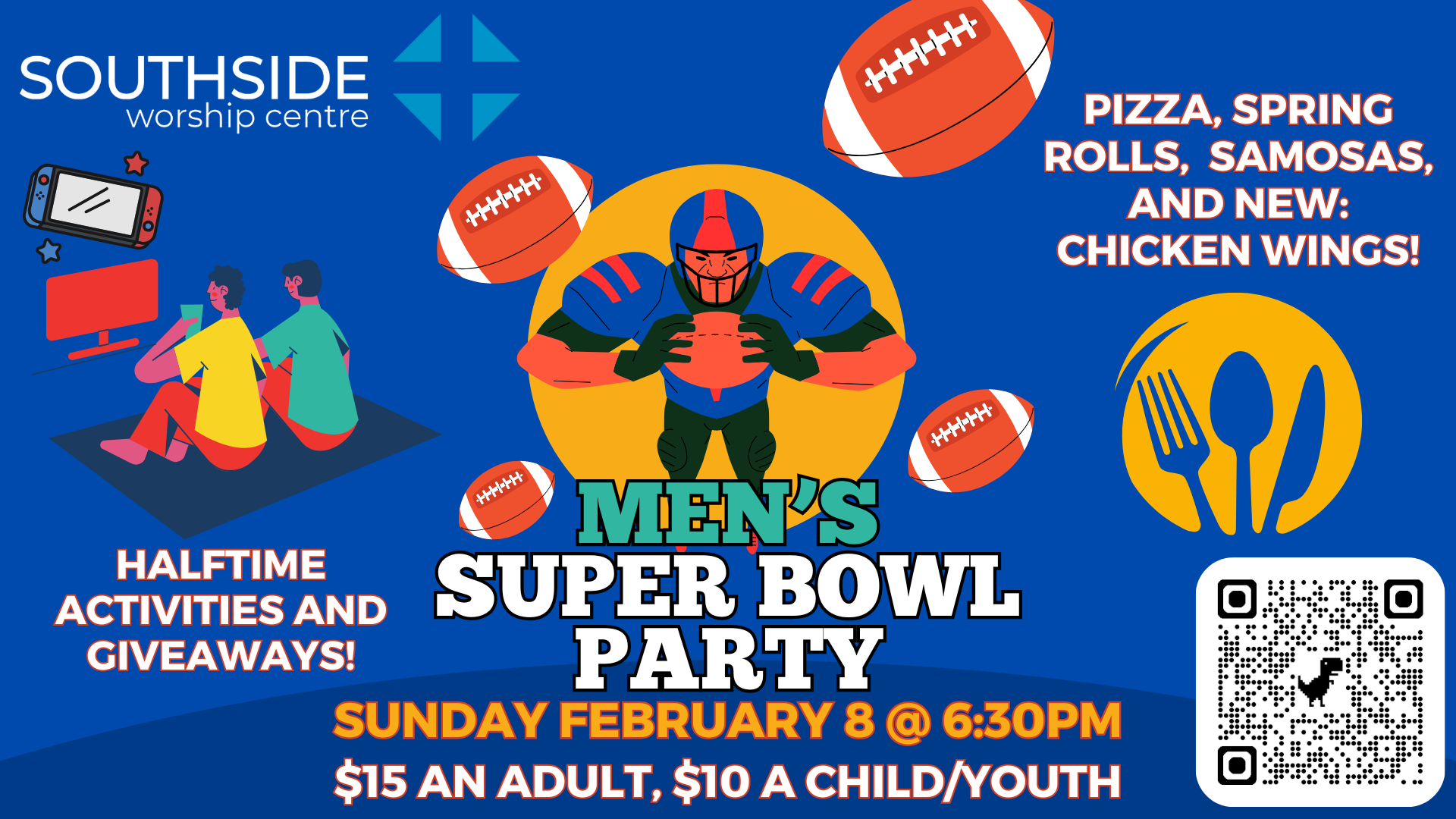 Men's Super Bowl Party