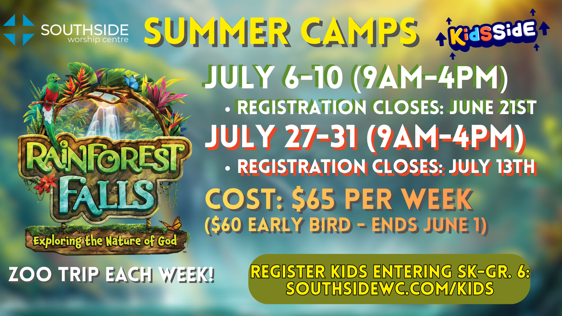 RAINFOREST FALLS Summer Camp